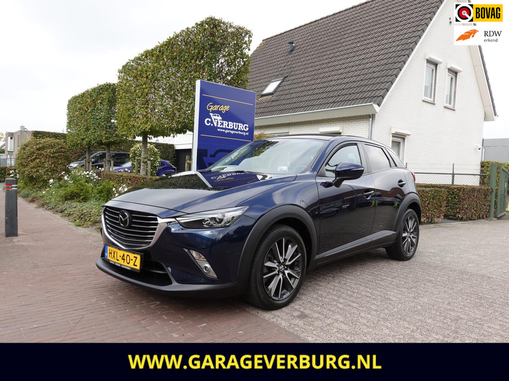 Mazda CX-3 2.0 SkyActiv-G 120 GT-M Automaat (Navi/Carplay,Camera,AdaptivCruise,PDC,1/2Leer,Keyless,BOSE,HUD,Stoel+stuurverwarming) 55863889-18.jpg | Garage Verburg