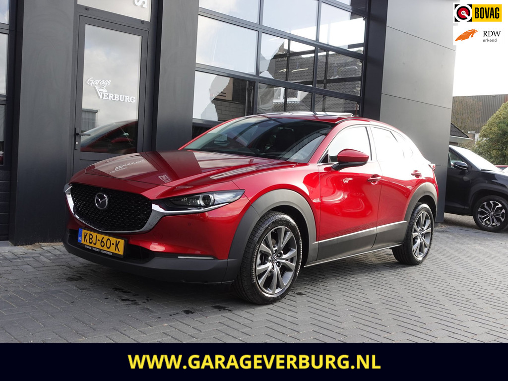 Mazda CX-3 2.0 SkyActiv-G 121 Luxury (Navi,Camera,Trekhaak,Cruise,Stoelverwarming,HUD,Keyless,PDC,1/2 Leer) --18.809 Km -- 52671116-19.jpg | Garage Verburg