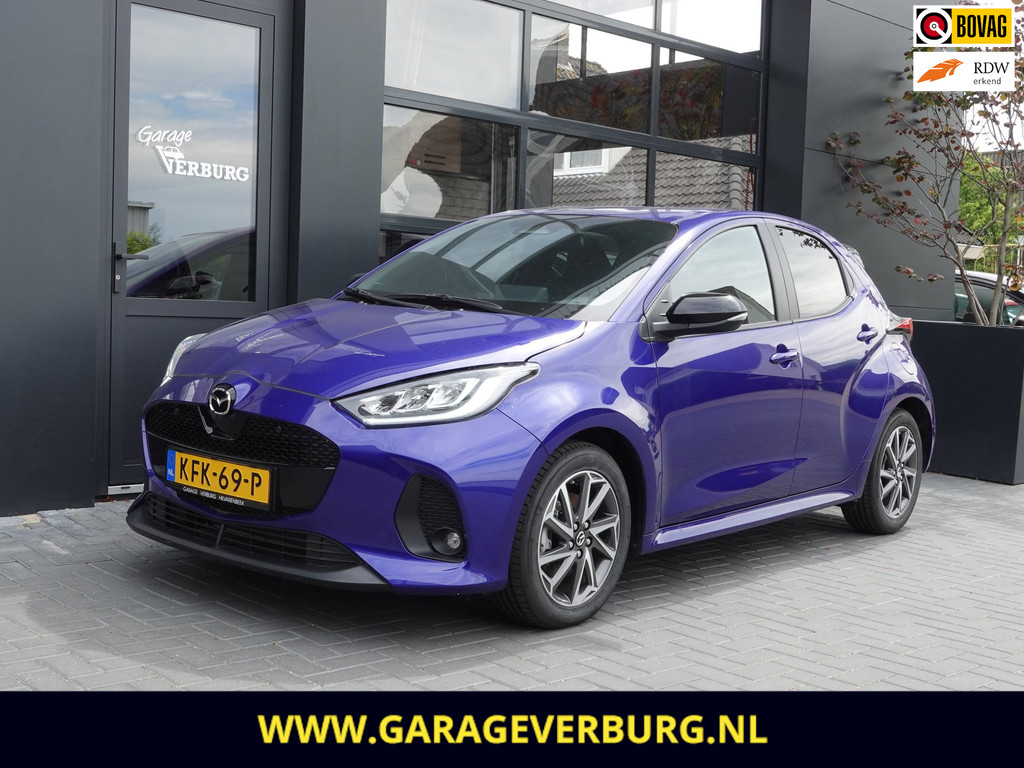 Mazda 2 Hybrid Toyota Yaris (Navi/Carplay,Camera,AdaptiveCruise,Panoramadak,Keyless,Stoel+Stuurverwarming,PDC,LEER) 54414925-20.jpg | Garage Verburg