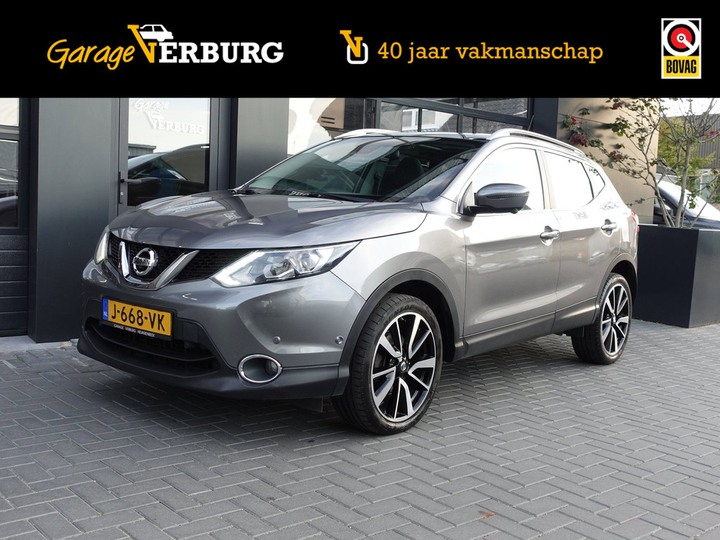 Nissan QASHQAI 1.6 Tekna + (Navi,Camera360,Cruise,Trekhaak,Leer,Panoramadak,keyless,BOSE) -- 57.434 Km -- 57417727-20.jpg | Garage Verburg